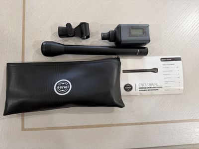 Sennheiser wireless mic and transmitter SKP 100 G4 - ENG-18R/RL