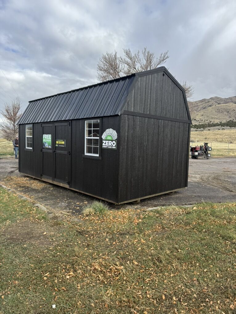 10x20 Lofted Barn Shed- $150 Down