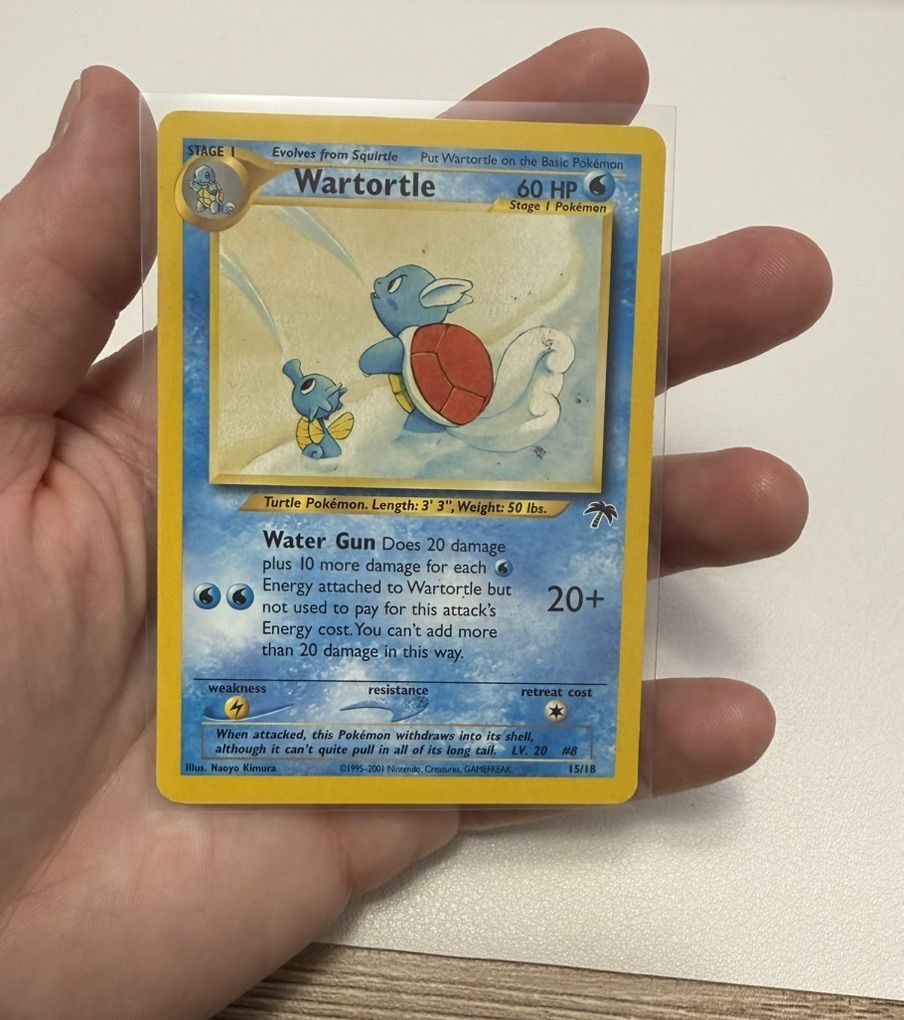 Wartortle 15/18 Southern Islands Regular LP