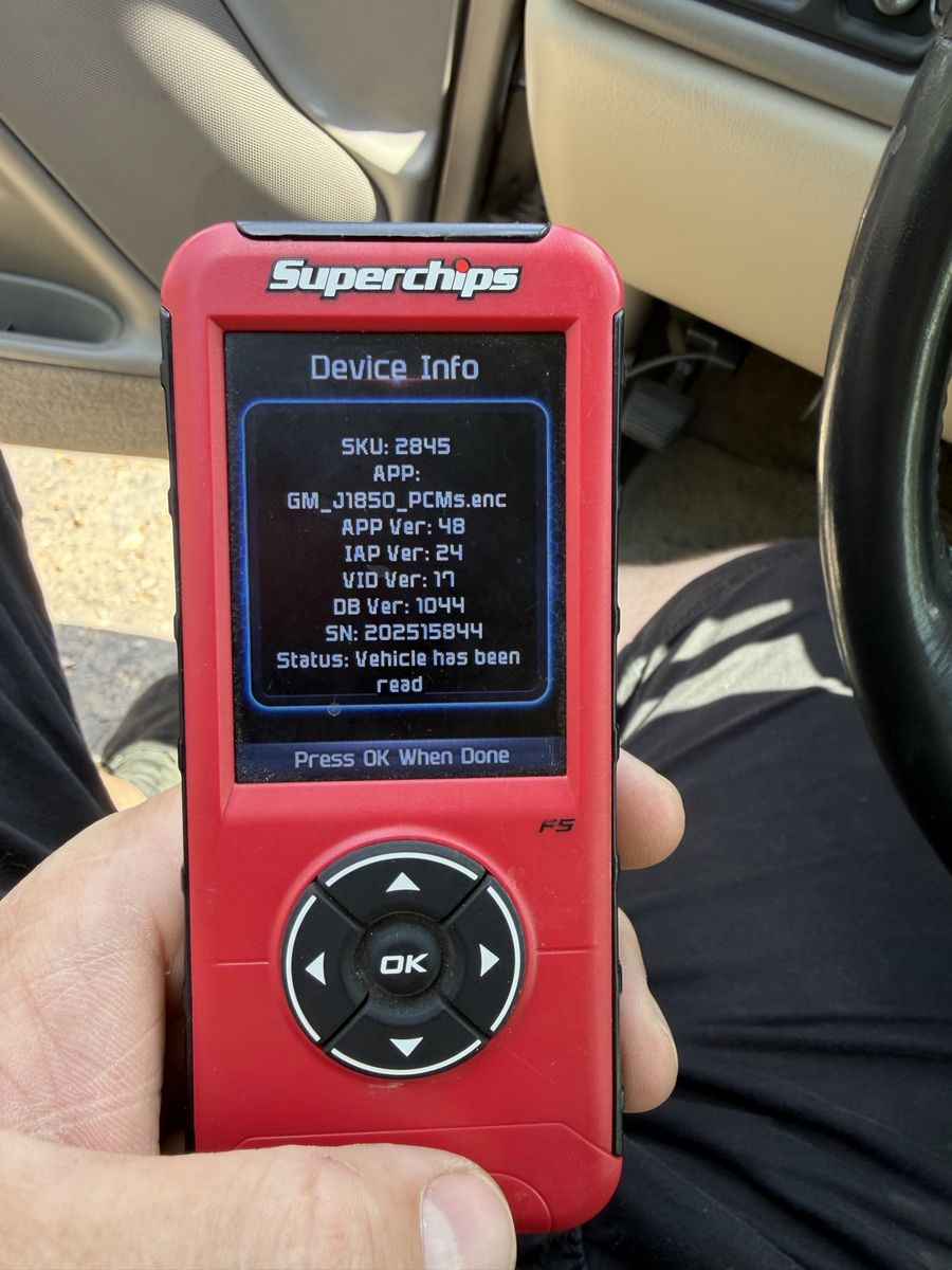Superchips Flashpaq F5 2845 In-Cab Tuner for GM 1999-2016 Gas Vehicles Performance Programmer