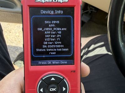 Superchips Flashpaq F5 2845 In-Cab Tuner for GM 1999-2016 Gas Vehicles Performance Programmer