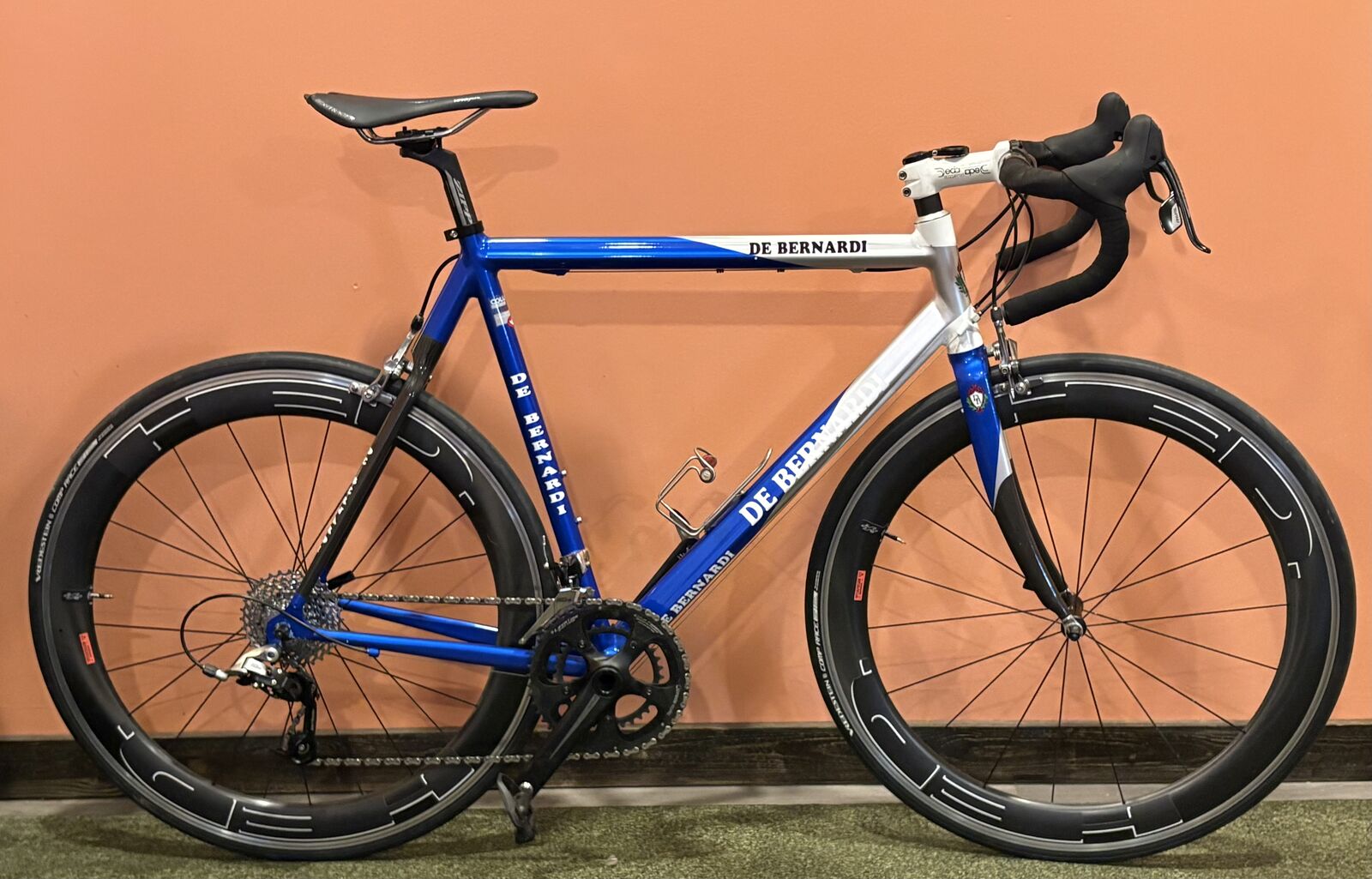 De Bernardi Columbus Airplane aluminum bike 56cm ( 5'10" or so person)