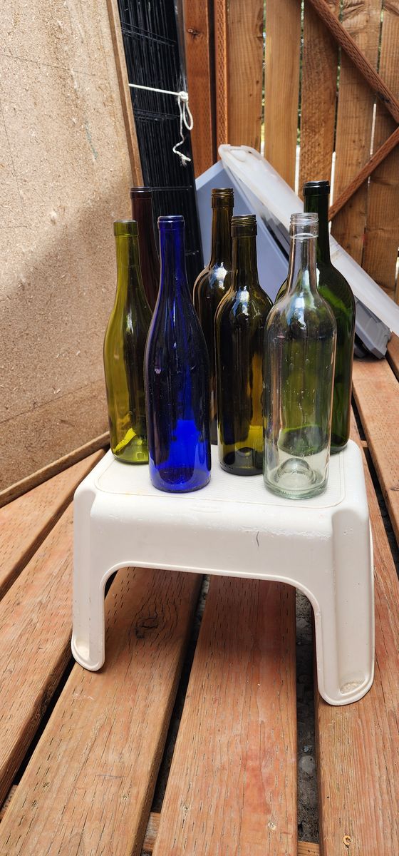 Wine Bottles, Clean and Ready to Fill