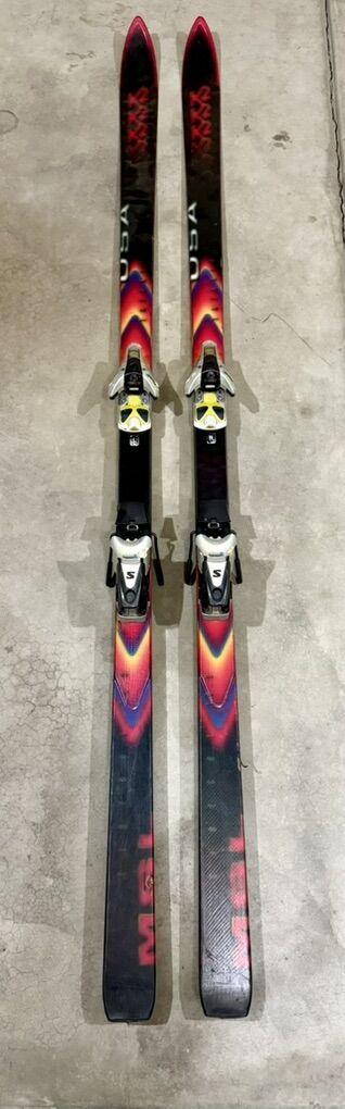 K2 MSL Size 220 Skis, Salomon 900 S Bindings