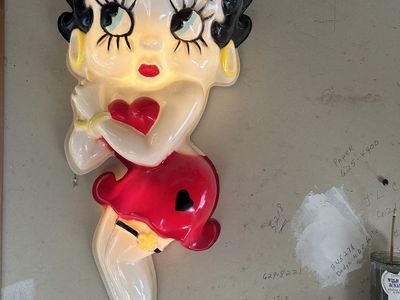 Betty Boop Light And Fridge Magnet