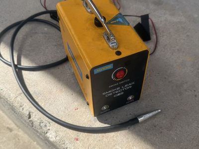 Smoke leak tester