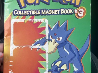 Vintage Golden Books Pokemon Collectible Magnet Book #3 - Orange Island Series Gotta Catch 'Em All