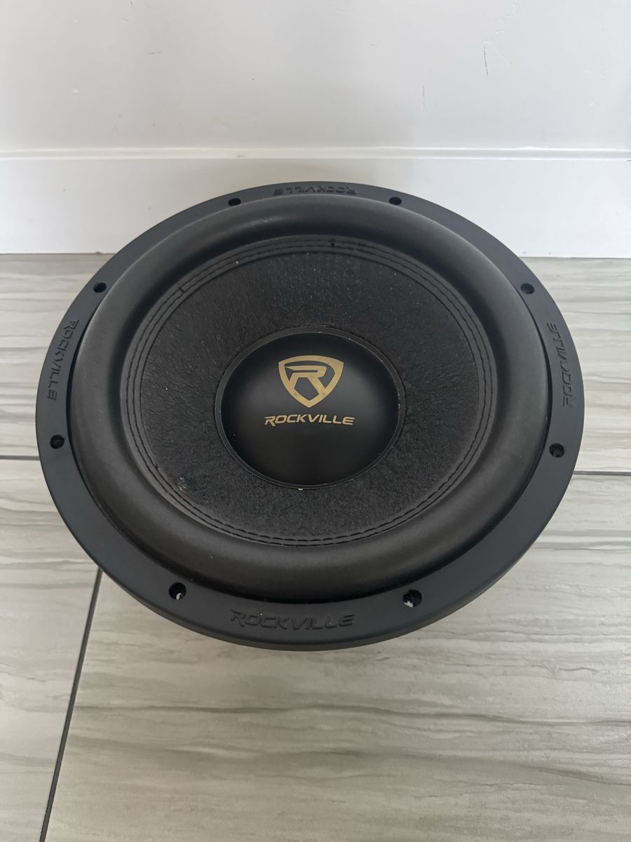 Rockville W12K9D4 V3 12" 4000-Watt Peak / 1000-Watt RMS Car Subwoofer Dual 4 Ohm DVC Design, Heavy Duty Bass Driver