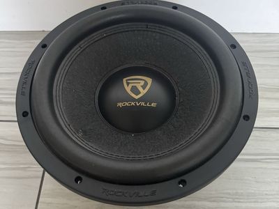 Rockville W12K9D4 V3 12" 4000-Watt Peak / 1000-Watt RMS Car Subwoofer Dual 4 Ohm DVC Design, Heavy Duty Bass Driver