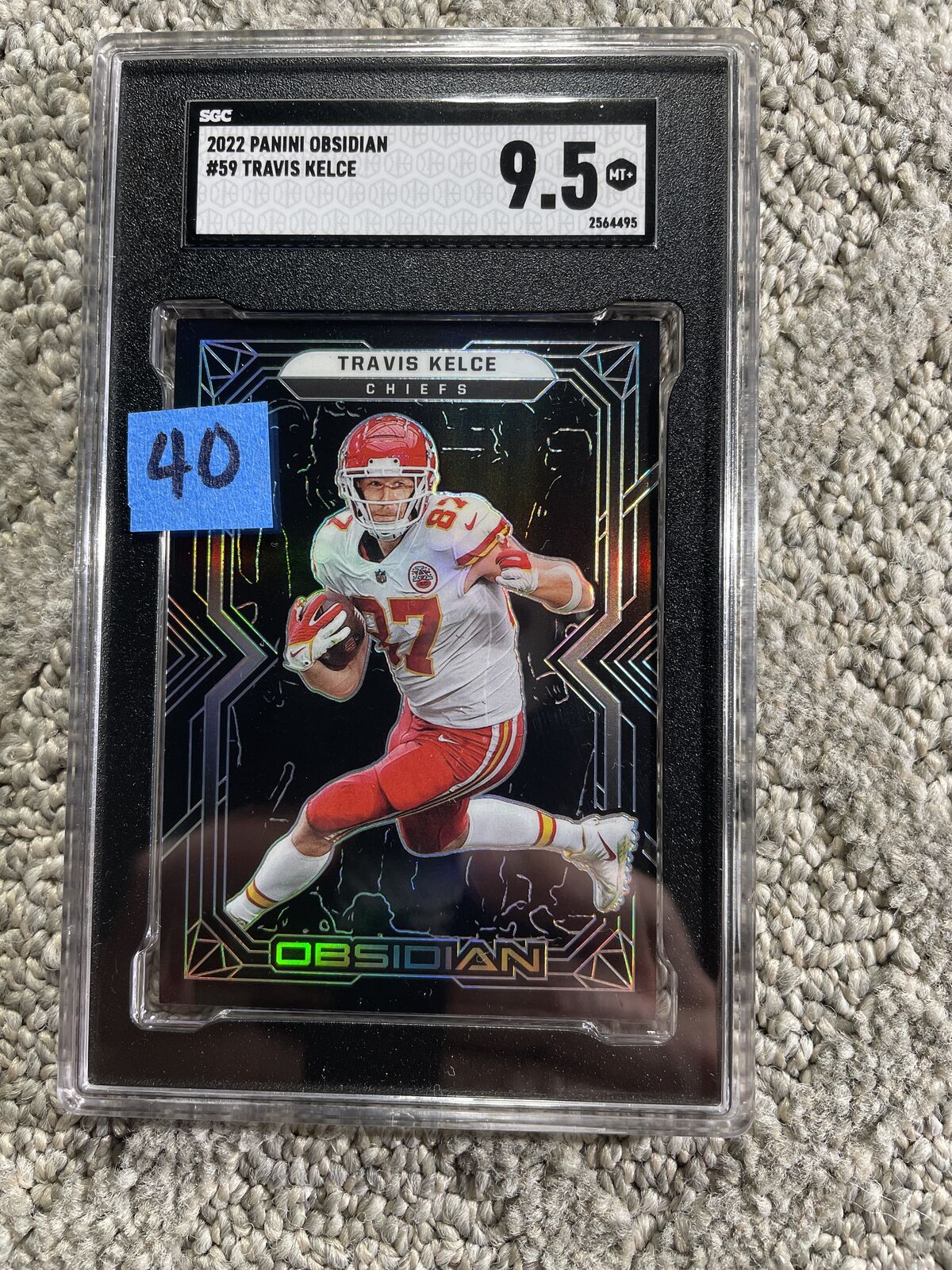 Travis Kelce Kansas City Chiefs trading cards