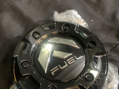 FUEL Off-Road Wheels Black & Chrome Center Cap - New in Packaging model 1004-64gb