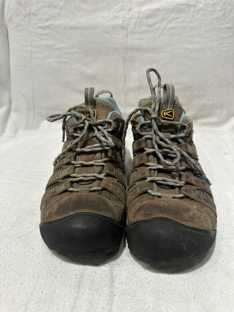 Keen Women’s Size 10 Brown/Blue Hiking Shoes