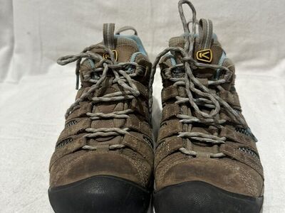 Keen Women’s Size 10 Brown/Blue Hiking Shoes