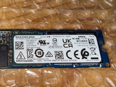 Kioxia 1TB NVMe M.2 2280 SSD PCIe Gen3