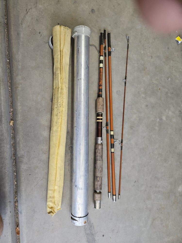 back packing fishing pole