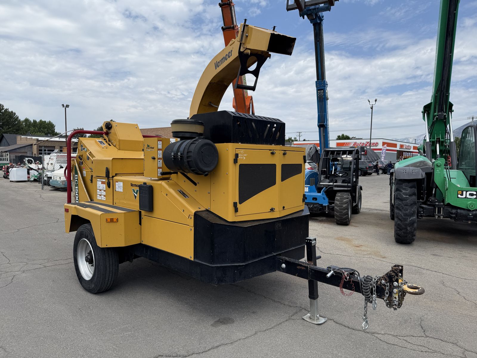 Used Wood / Brush Chipper 2021 Vermeer BC1500 15" Portable