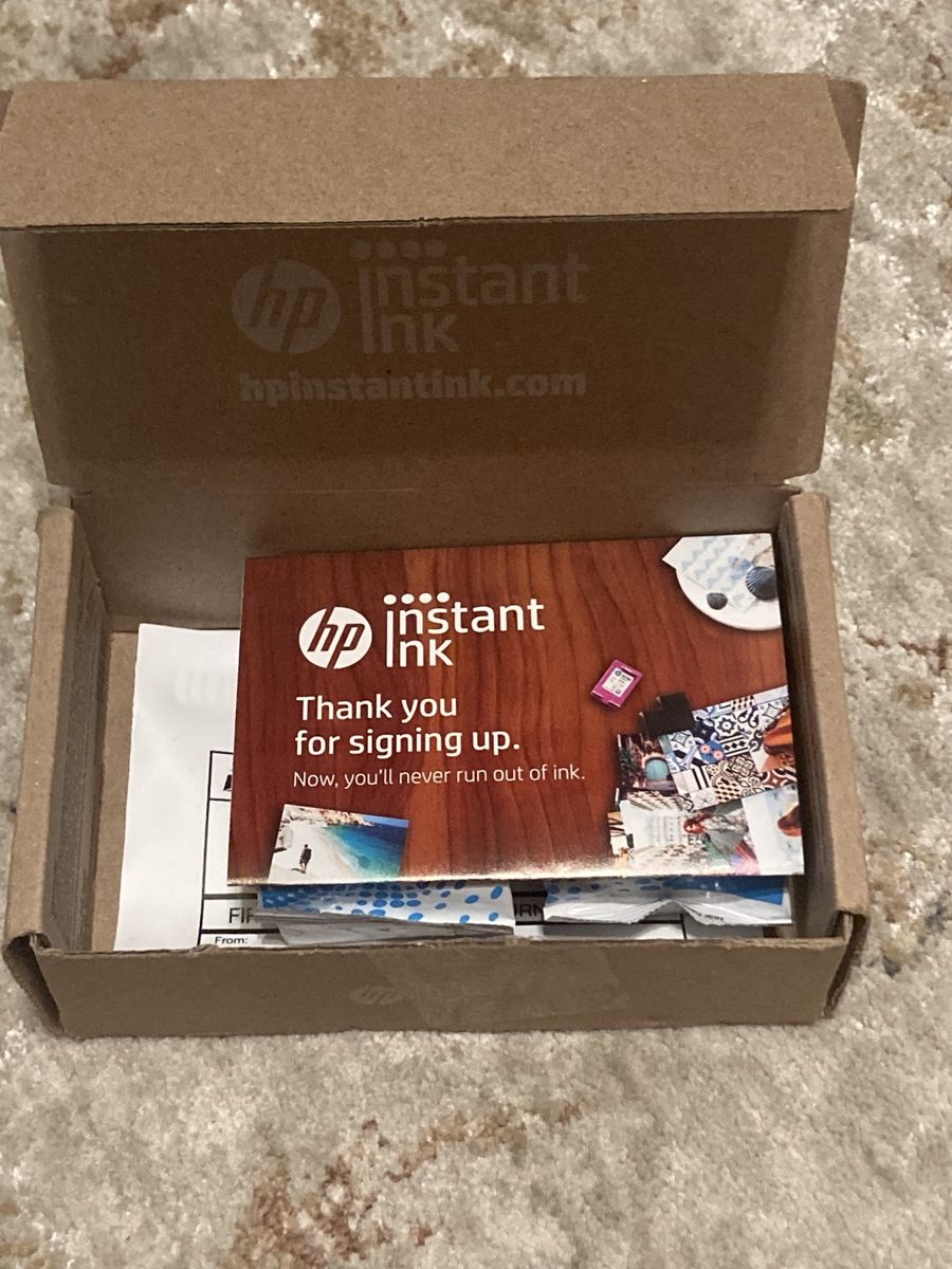 HP Instant Ink 67/305 Black & Tri-Color Cartridges - New, Unopened
