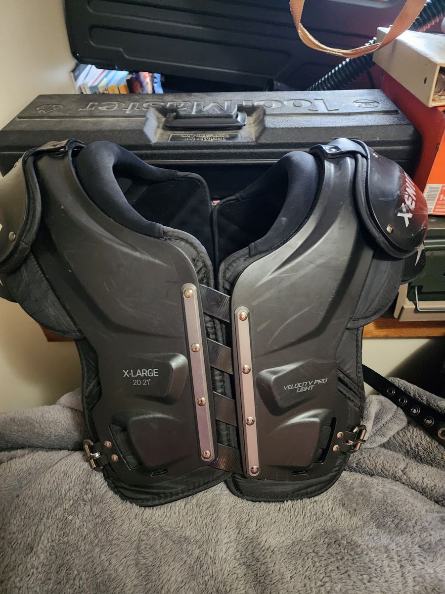 Xenith Velocity Pro Light Football Shoulder Pads (XL Adult)  $100 OBO, Cash only, cross posted.