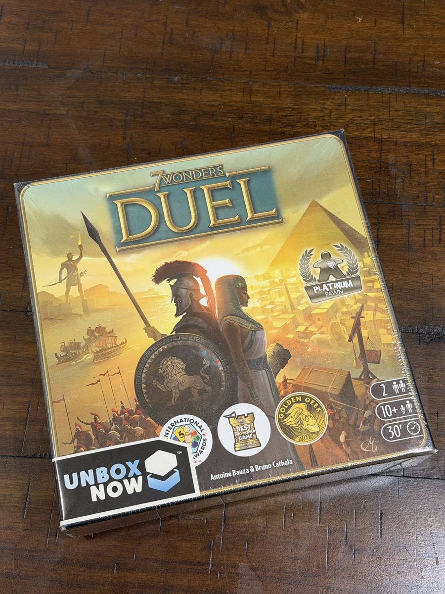 7 wonders Duel board game new