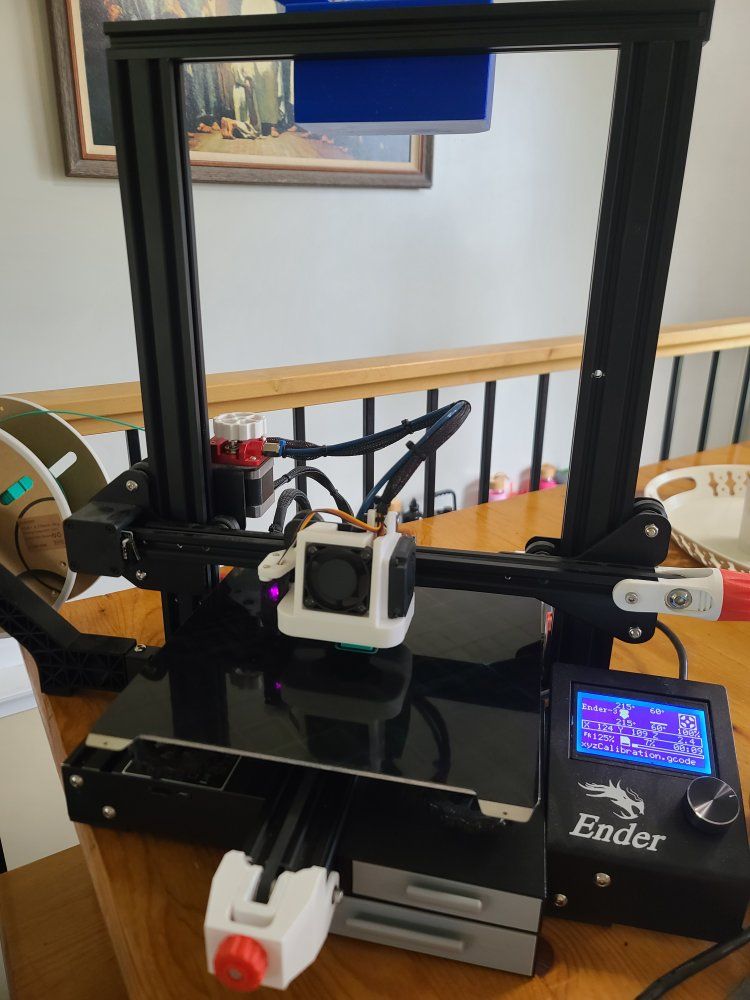 **Make Offer** Creality Ender-3 Pro 3D Printer - Marlin Ver 1.1.2 - Excellent Condition Upgraded Super Quiet