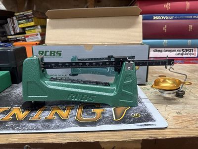 RCBS M500 Mechanical Scale Reloading Scale with Original Box