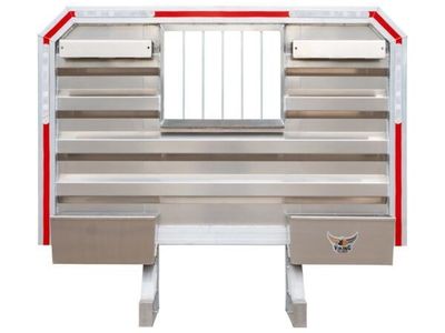 VIKING SLEEPER CAB RACK W/2 CHAIN HANGER & FULL TRAY ( 68" X 80" )