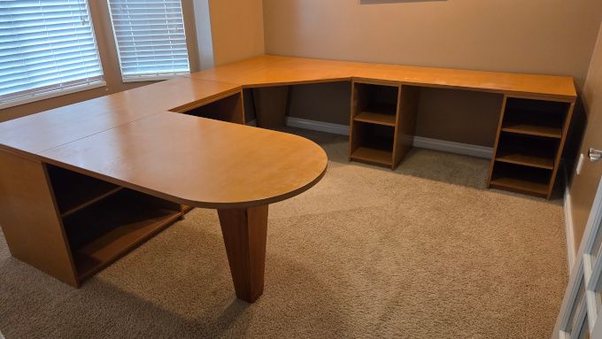 Large Hand Made Desk (MDF)