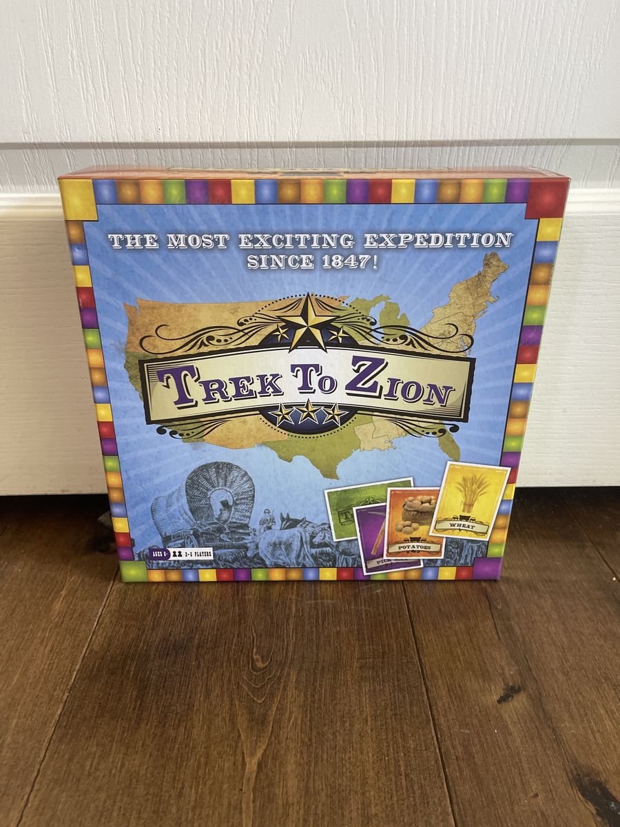 Trek to Zion (Like Ticket to Ride) Board Game