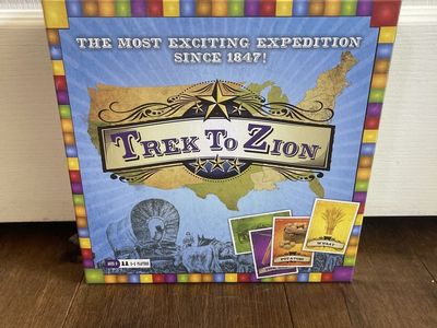 Trek to Zion (Like Ticket to Ride) Board Game