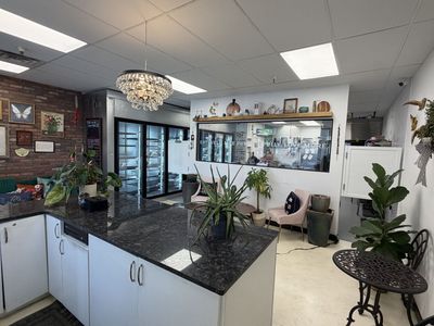 Great Store Front available in Sandy area. Could be used as a Coffee Shop/Sandwich/Bakery/Retail Space.