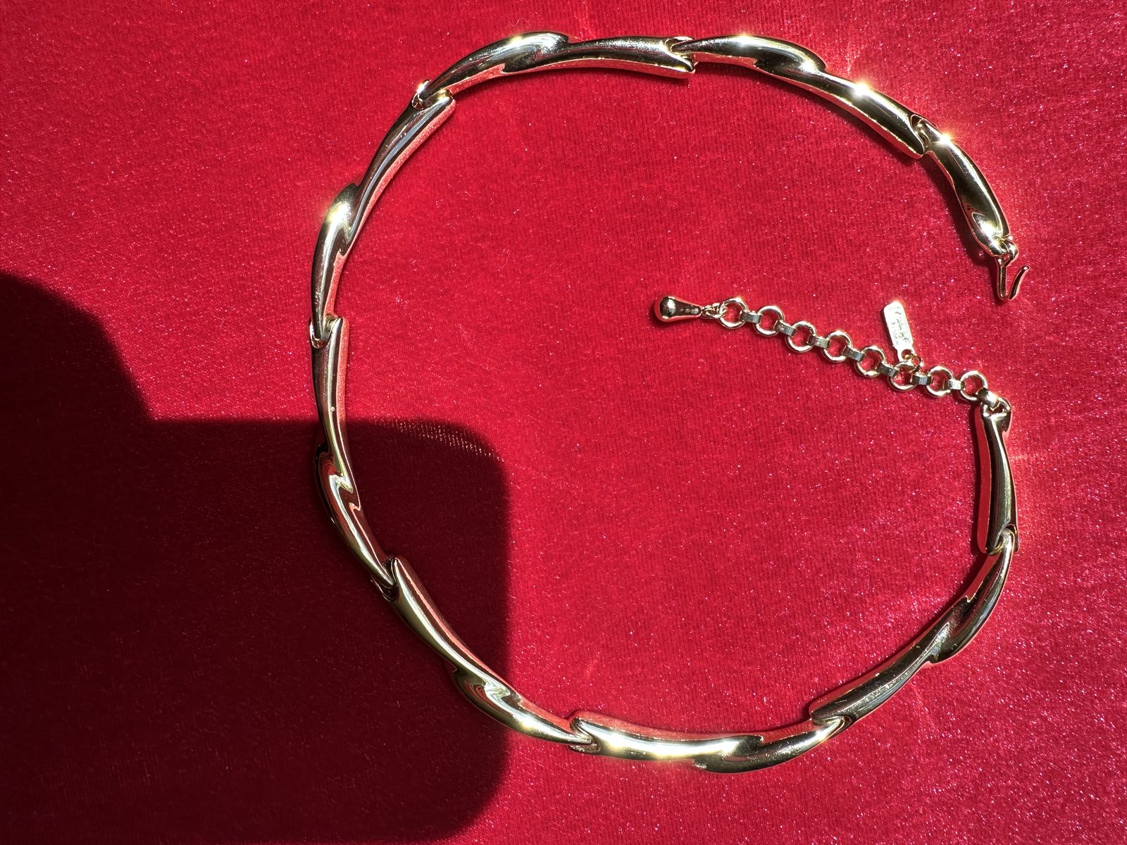 Vintage Monet Necklace, Scimitar Series