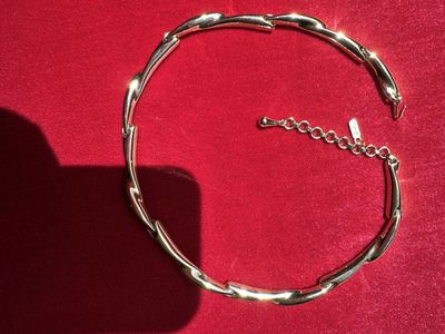 Vintage Monet Necklace, Scimitar Series