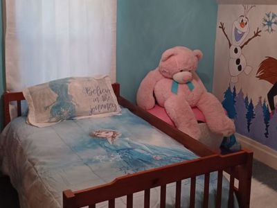 Twin bed and mattress