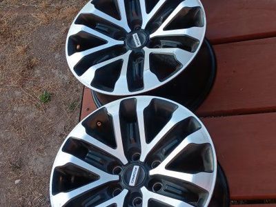 Ford OEM Raptor wheels Machined Black Alloy Wheels Rims Set of 5