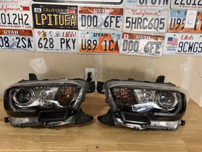 OEM Tacoma TRD PRO headlights