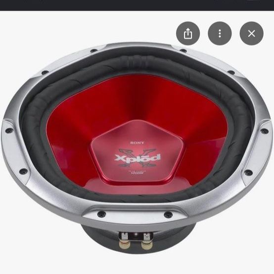 ISO Sony xplod subwoofer