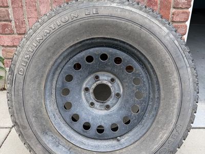 Firestone Destination LE P265/70R17 Tire & Wheel, Truck/SUV
