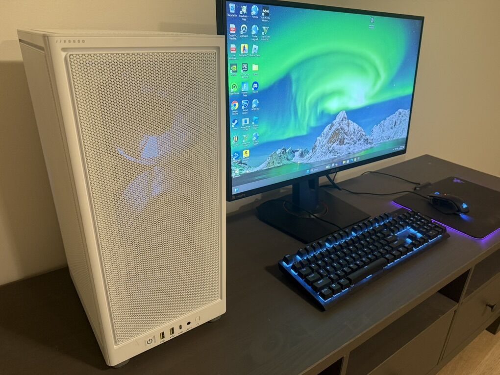 Origin PC RTX 4070, Entire Desktop Setup