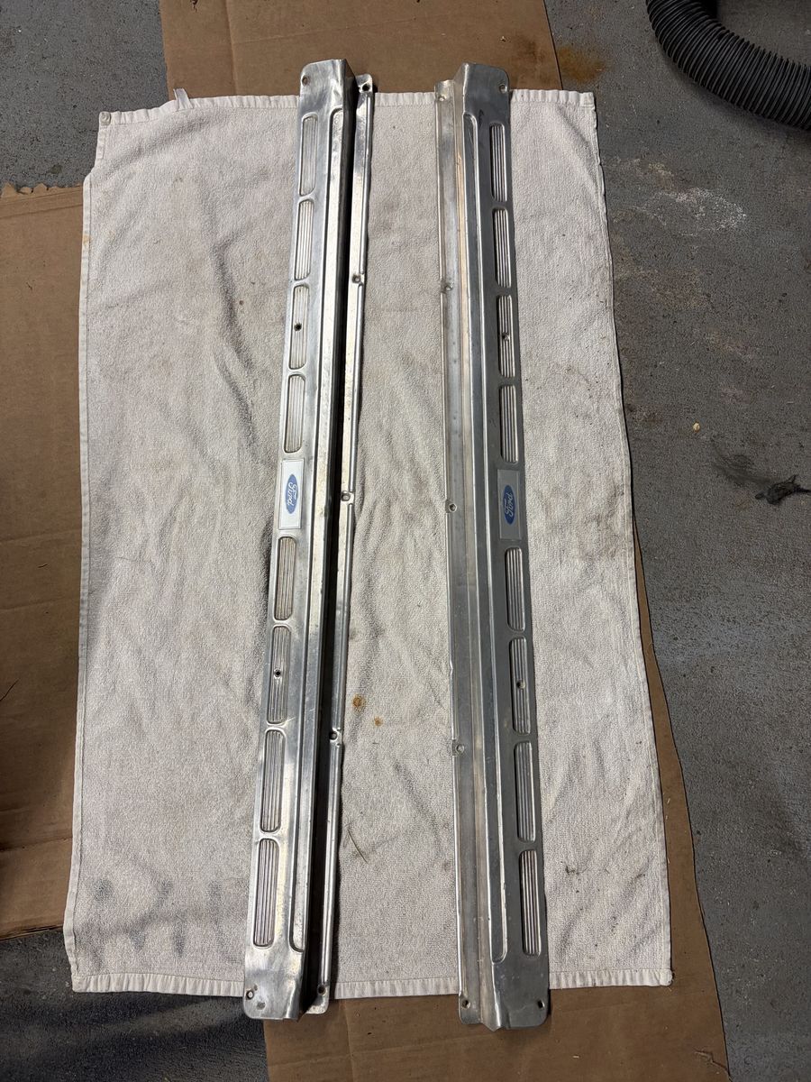 1965-1968 Ford Mustang Convertible Sill Plate set OEM