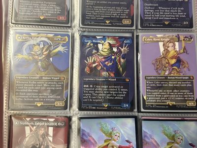 Magic The Gatering Final Fantasy Cards
