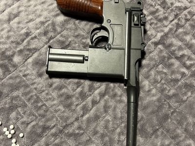 Pending -German Broomhandle Mauser Replica Airsoft