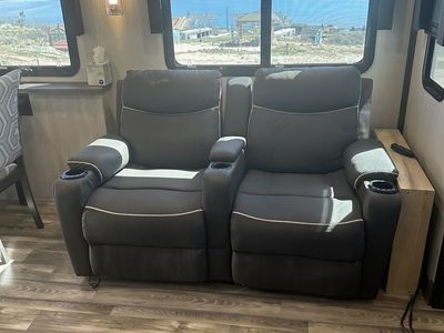 RV Power Theater Seating / Double Recliners - Excellent Condition