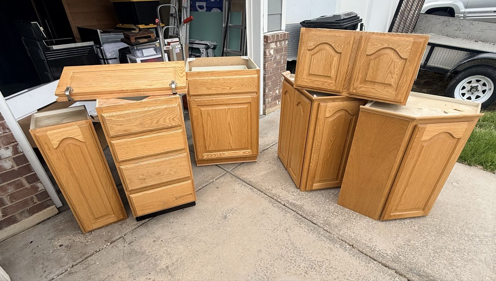 Kitchen cabinets