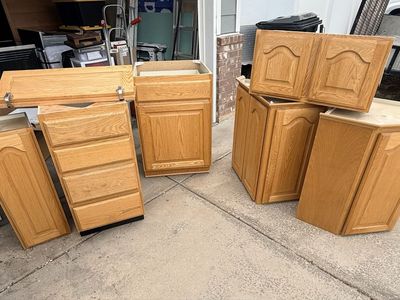 Kitchen cabinets