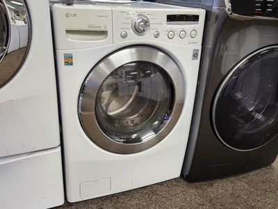 LG Direct Drive TrueSteam Front Load Washer White Used