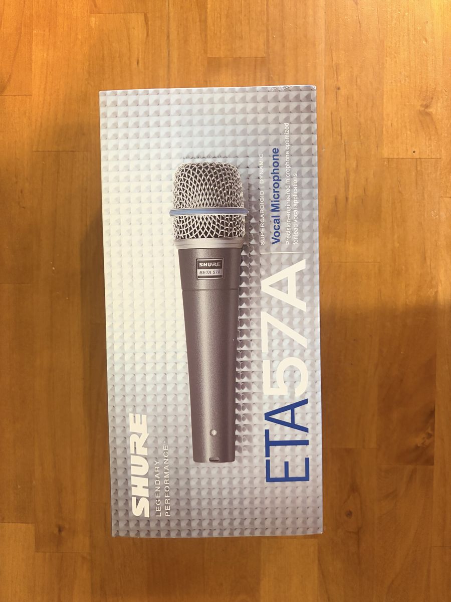 Shure Beta 57A dynamic microphone