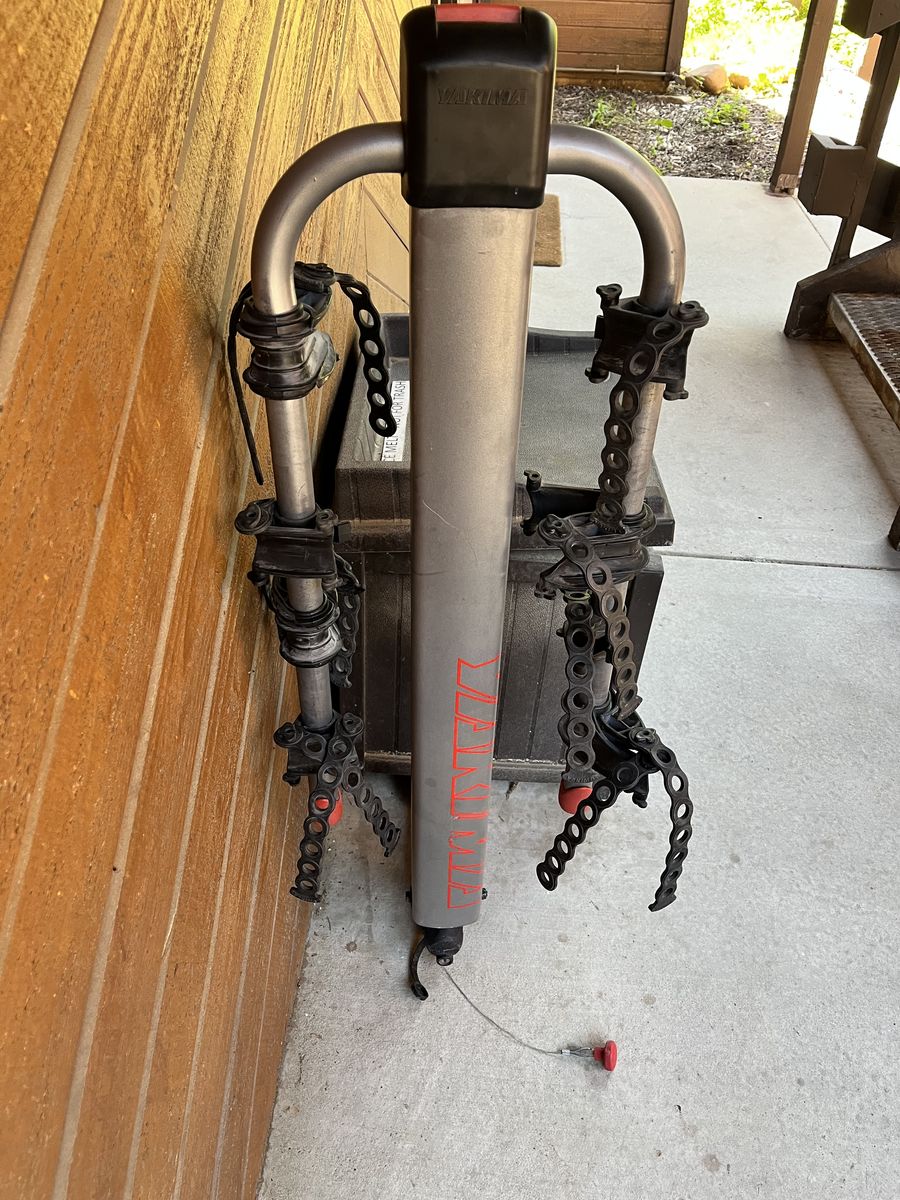Yakima hitch rack for 4 bikes