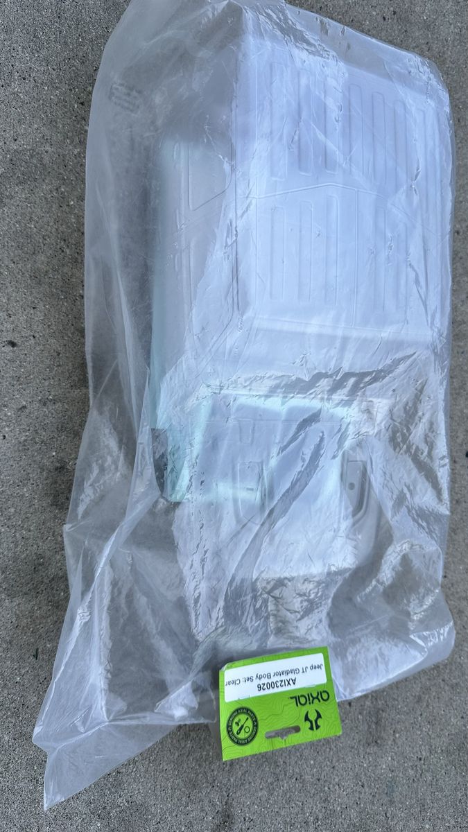 New Axial Jeep Gladiator JT Unpainted Body Set