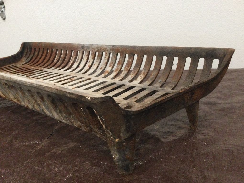 Iron Fireplace Insert Stand