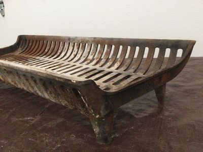 Iron Fireplace Insert Stand
